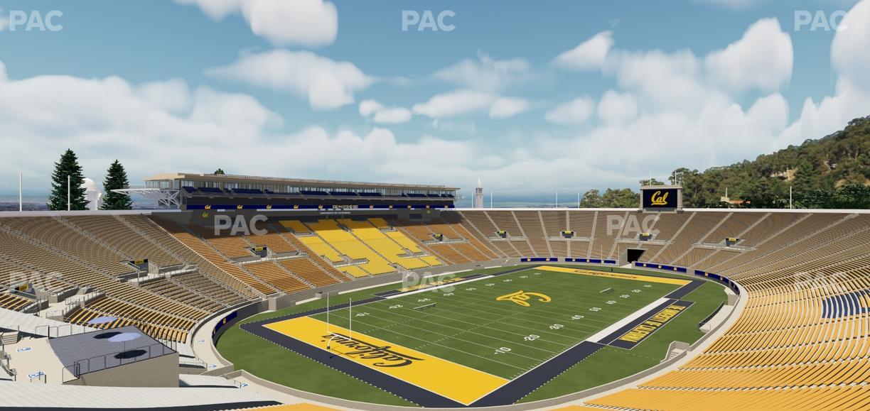 California Memorial Stadium - Section Oo Seat View