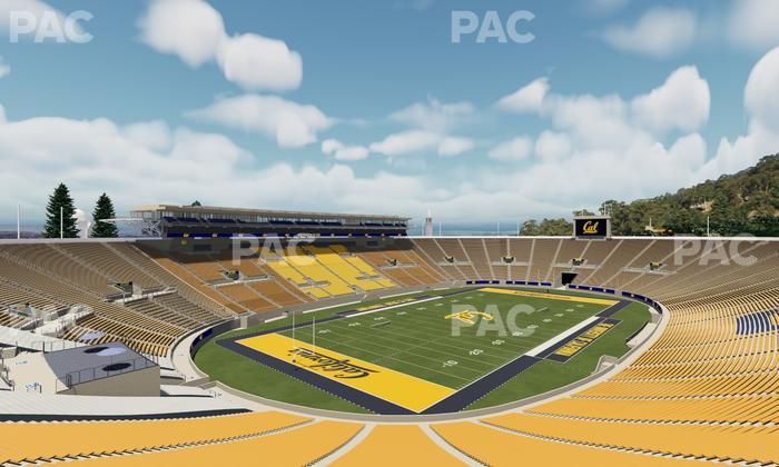 California Memorial Stadium - Section Oo Seat View
