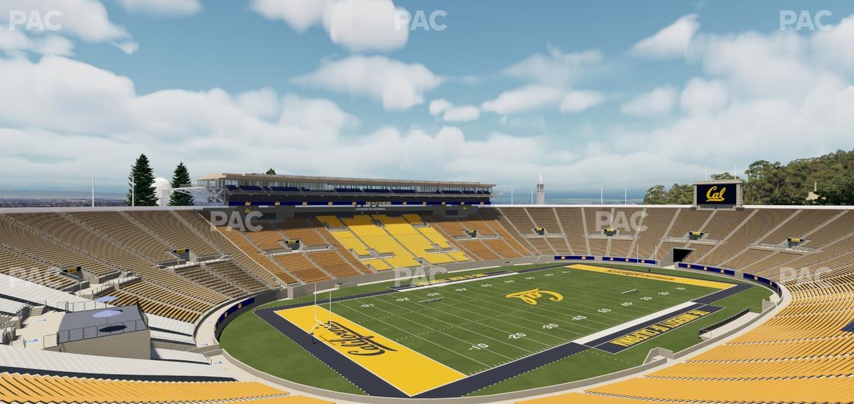 California Memorial Stadium - Section P Seat View