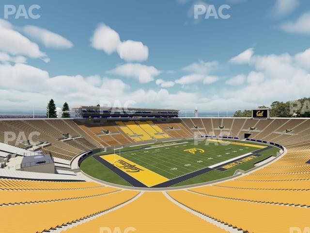 California Memorial Stadium - Section P Seat View