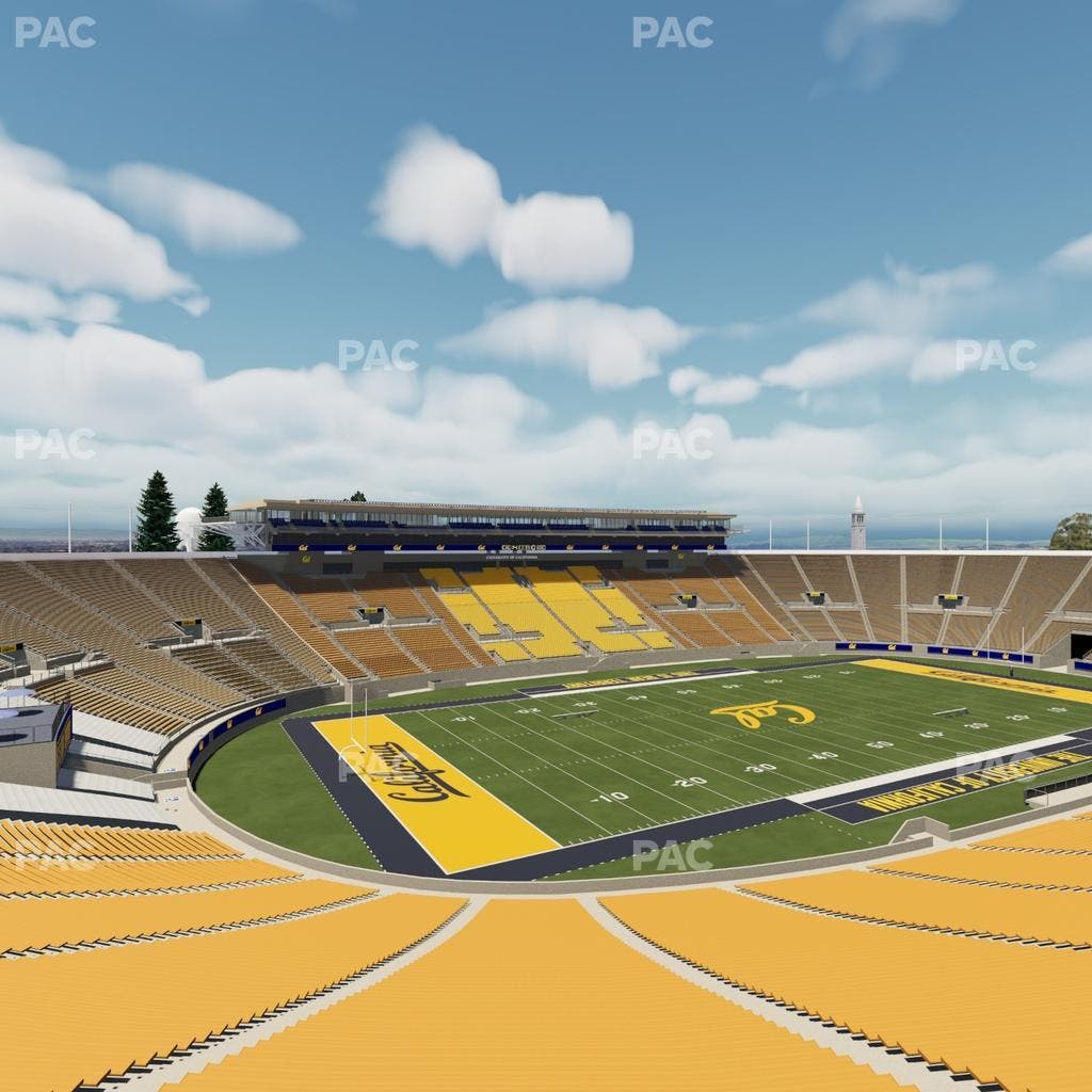 California Memorial Stadium - Section Pp Seat View