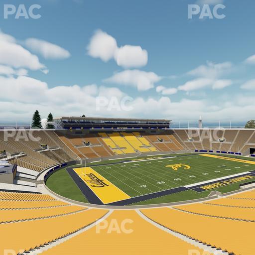 California Memorial Stadium - Section Pp Seat View
