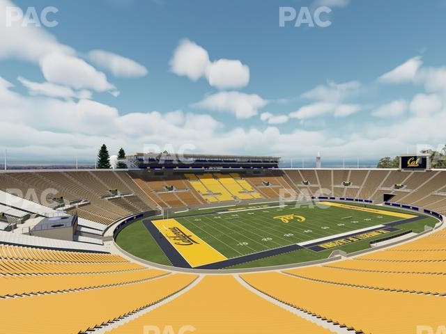 California Memorial Stadium - Section Pp Seat View