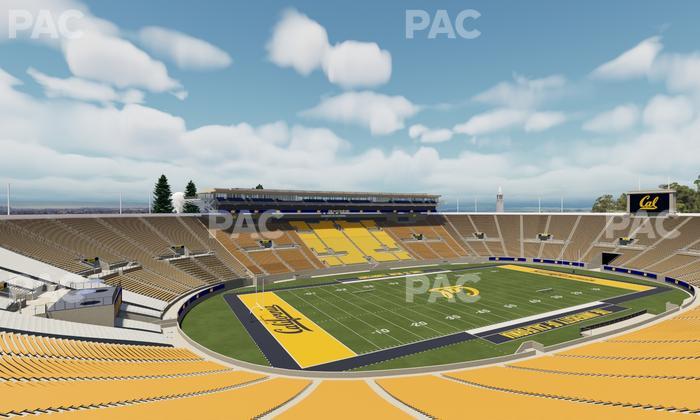 California Memorial Stadium - Section Pp Seat View