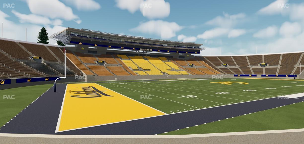 California Memorial Stadium - Section Pp Seat View
