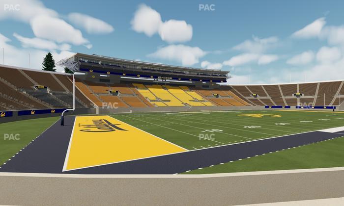 California Memorial Stadium - Section Pp Seat View