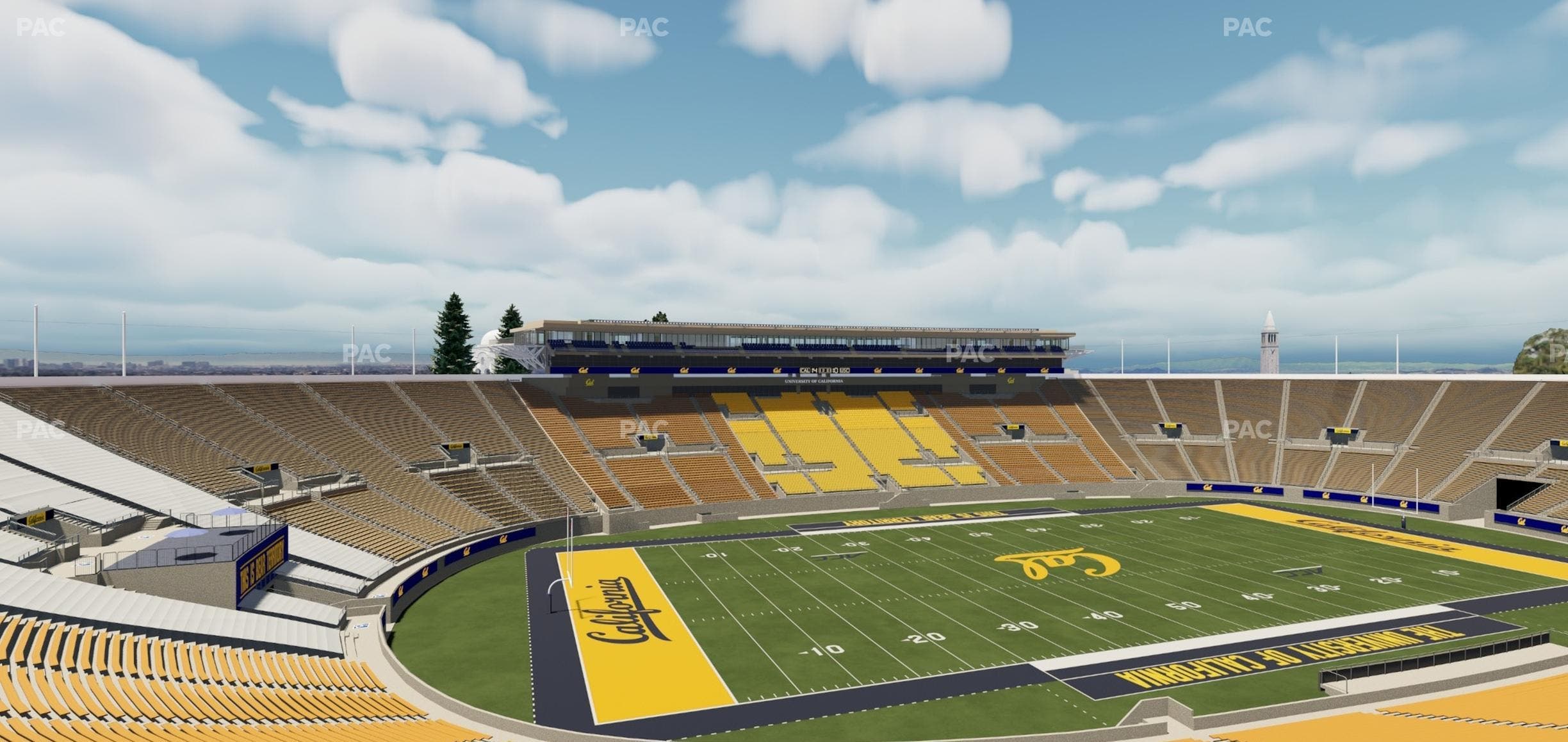 California Memorial Stadium - Section Q 1 Seat View
