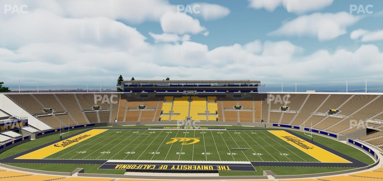 California Memorial Stadium - Section Sss Seat View