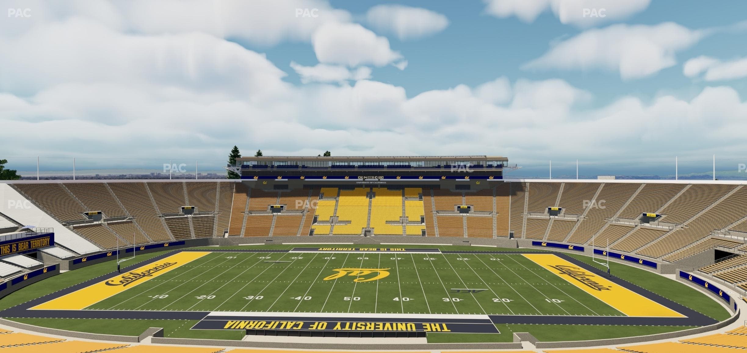 California Memorial Stadium - Section Sss Seat View