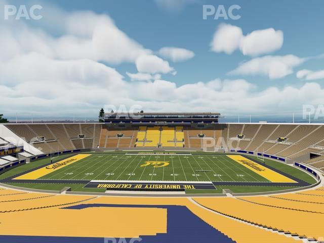 California Memorial Stadium - Section Sss Seat View