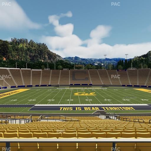 California Memorial Stadium - Section Stadium Club G Seat View