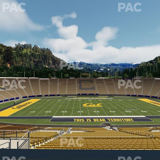 California Memorial Stadium - Section Stadium Club G Seat View