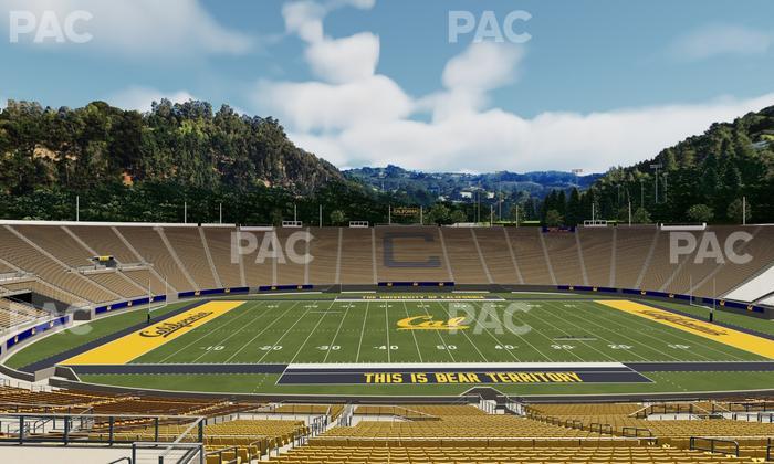 California Memorial Stadium - Section Stadium Club G Seat View