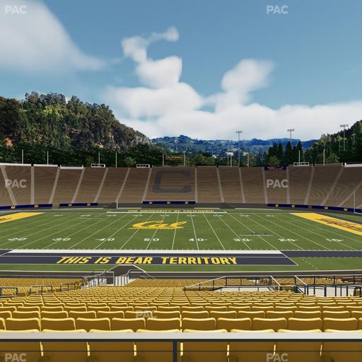California Memorial Stadium - Section Stadium Club Gg Seat View