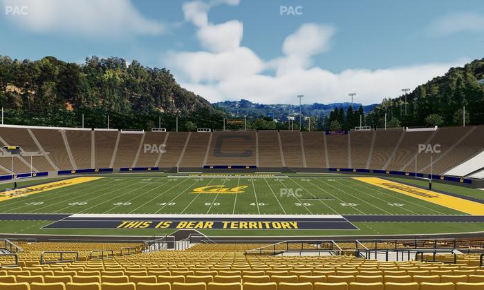 California Memorial Stadium - Section Stadium Club Gg Seat View