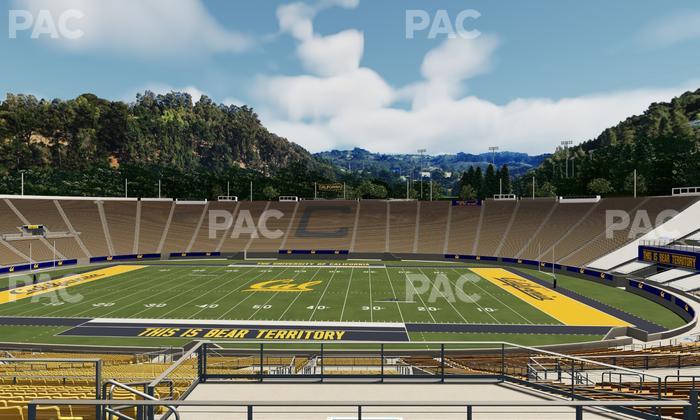 California Memorial Stadium - Section Stadium Club H Seat View