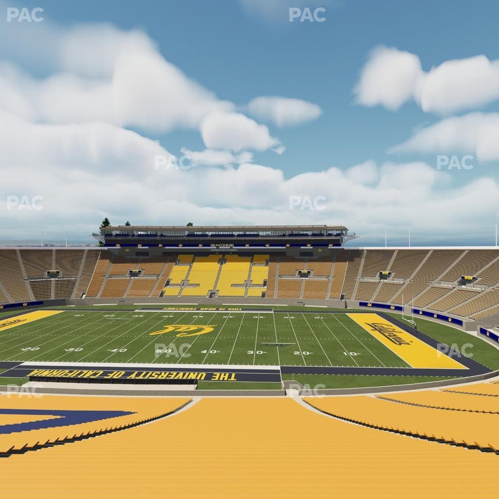 California Memorial Stadium - Section T Seat View