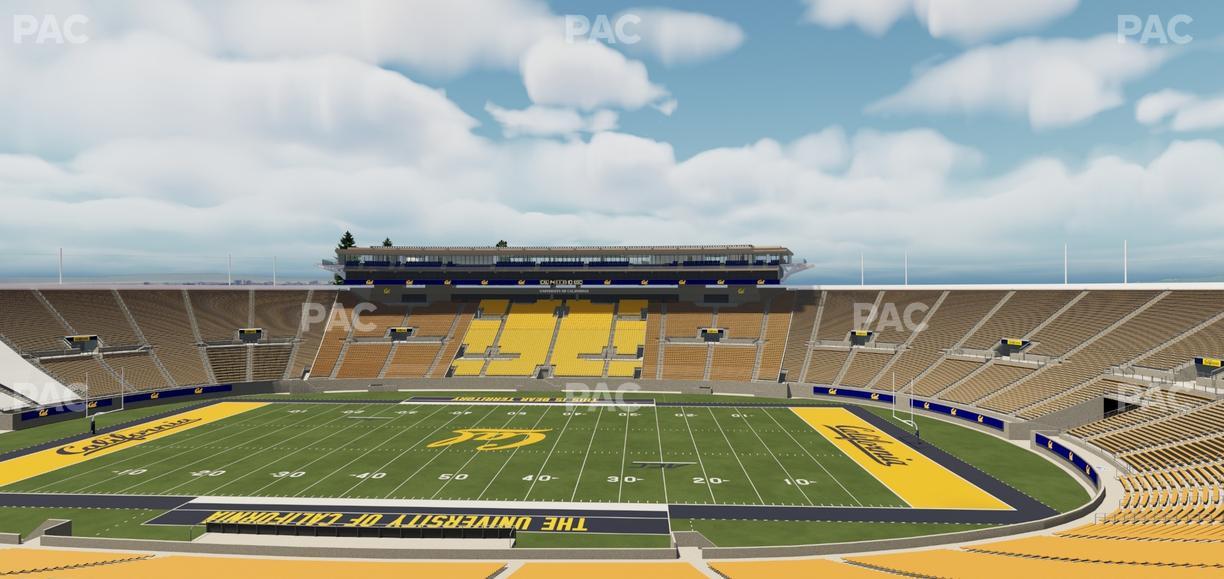 California Memorial Stadium - Section T Seat View