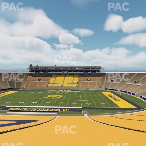 California Memorial Stadium - Section T Seat View