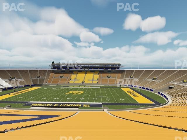 California Memorial Stadium - Section T Seat View