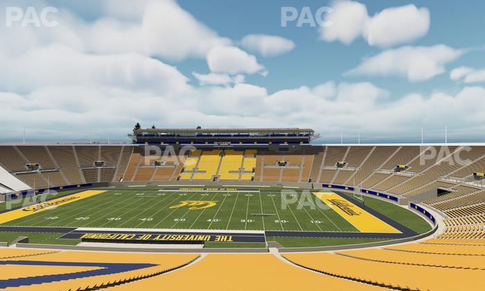 California Memorial Stadium - Section T Seat View