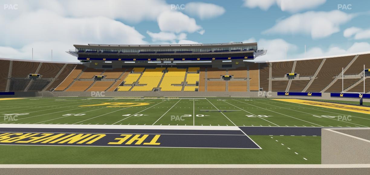 California Memorial Stadium - Section T Seat View