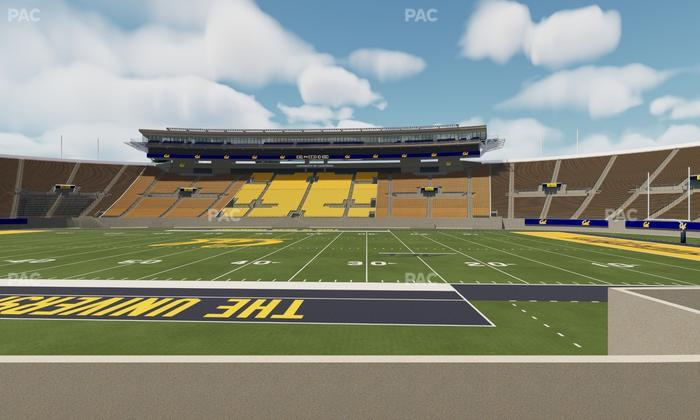 California Memorial Stadium - Section T Seat View