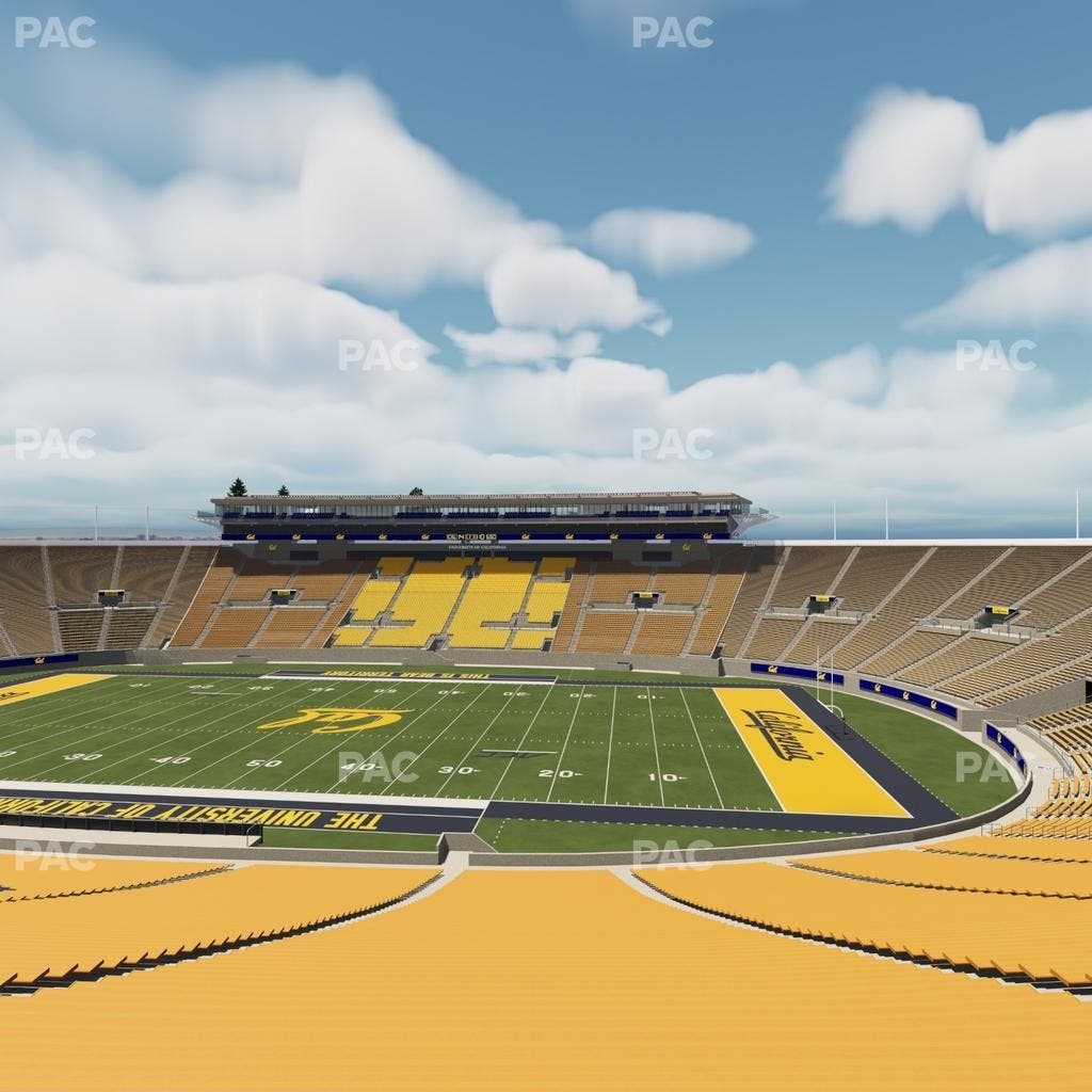 California Memorial Stadium - Section Tt Seat View