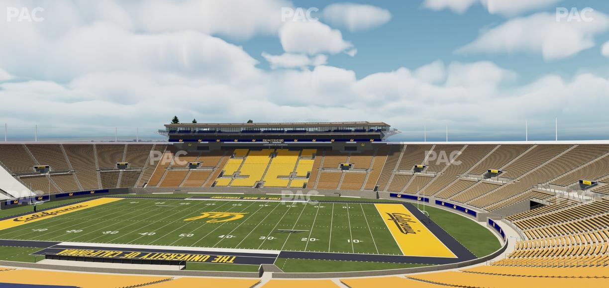 California Memorial Stadium - Section Tt Seat View