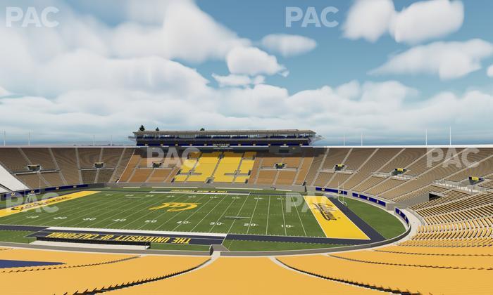 California Memorial Stadium - Section Tt Seat View