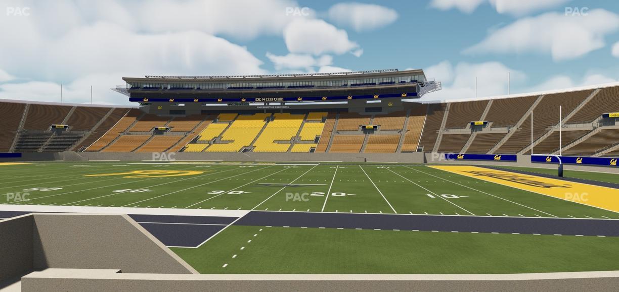 California Memorial Stadium - Section Tt Seat View