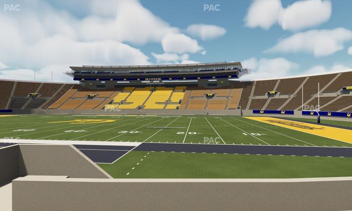 California Memorial Stadium - Section Tt Seat View