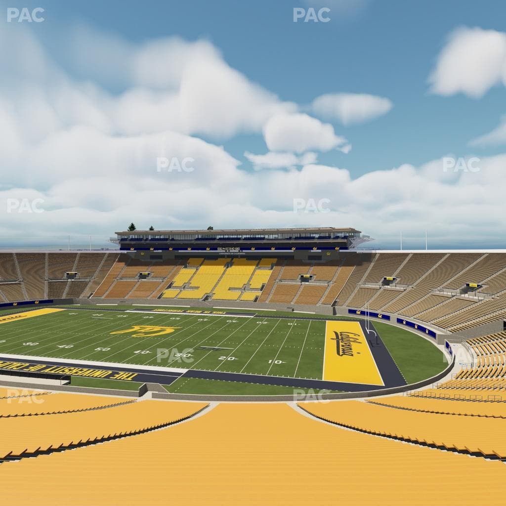 California Memorial Stadium - Section U Seat View