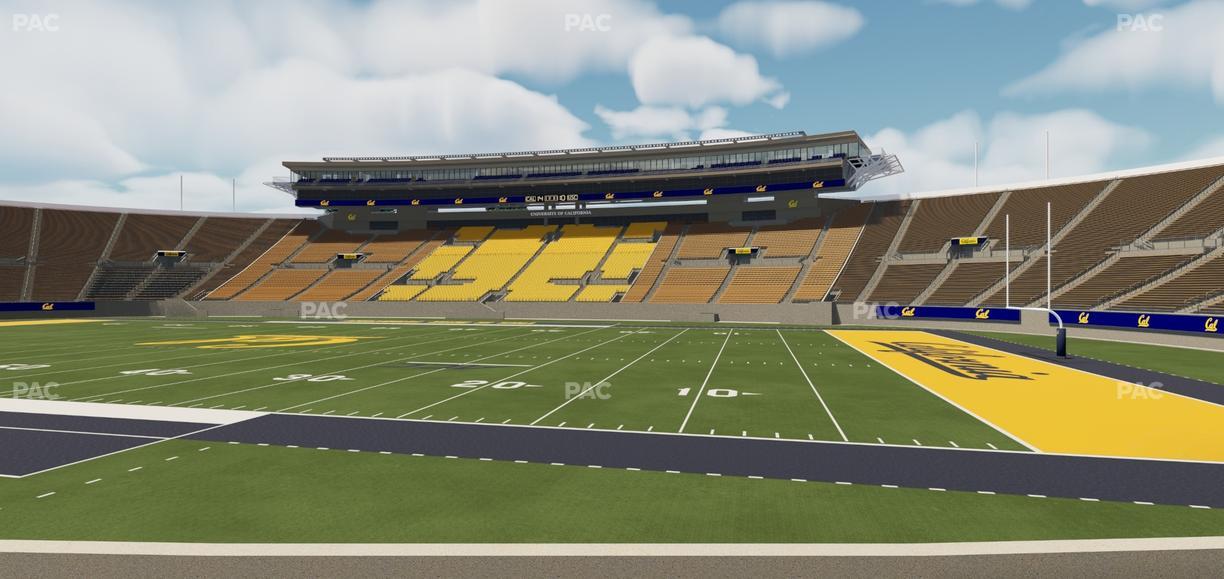 California Memorial Stadium - Section U Seat View