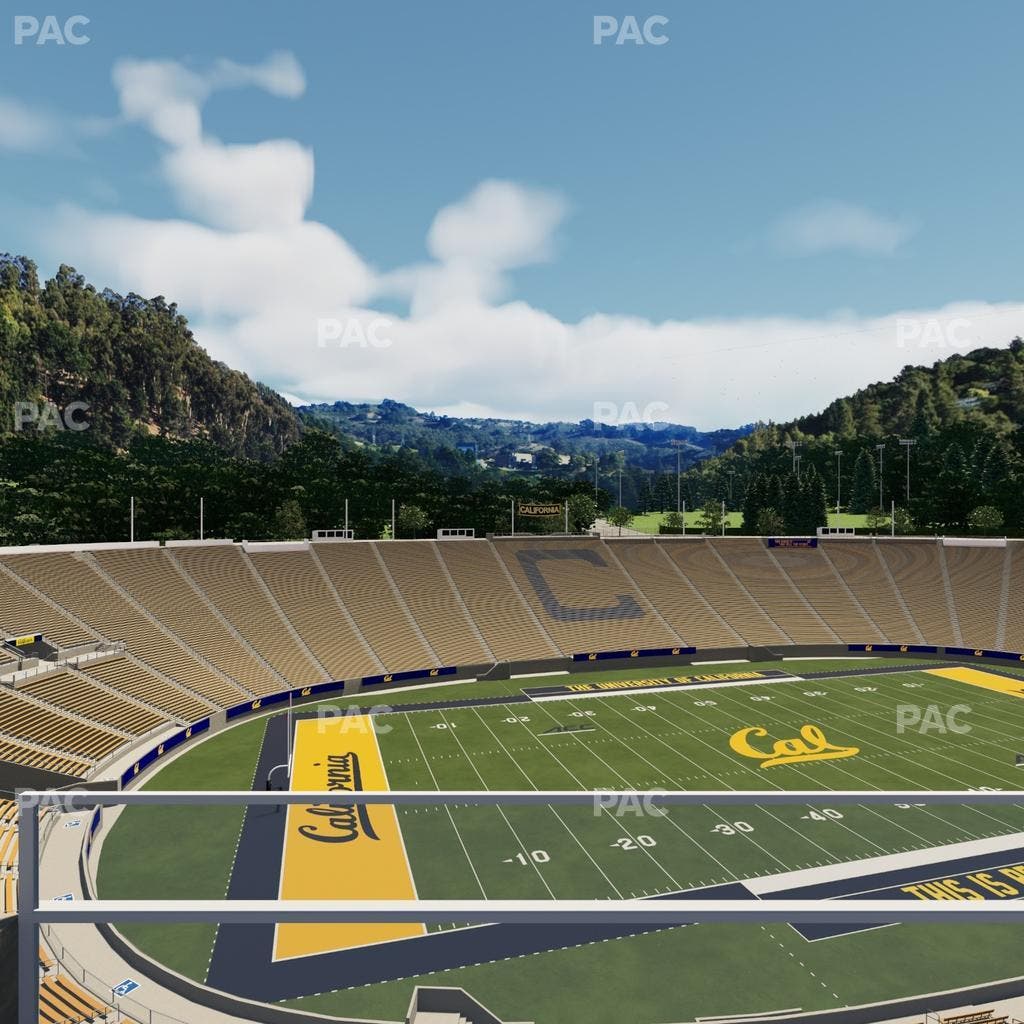 California Memorial Stadium - Section University Club 1 Seat View