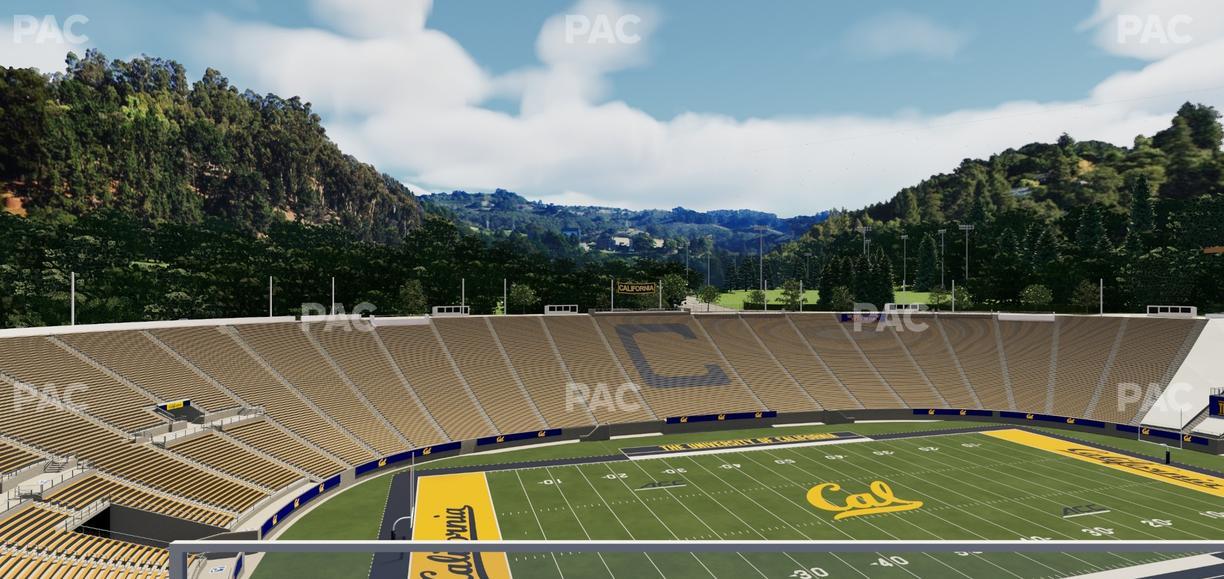 California Memorial Stadium - Section University Club 1 Seat View