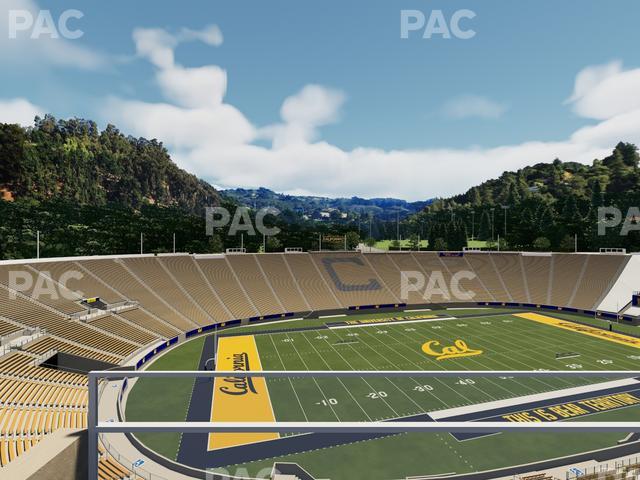 California Memorial Stadium - Section University Club 1 Seat View California Memorial Stadium - Section University Club 1 Seat View