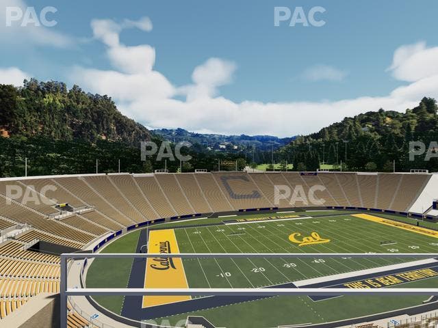 California Memorial Stadium - Section University Club 1 Seat View