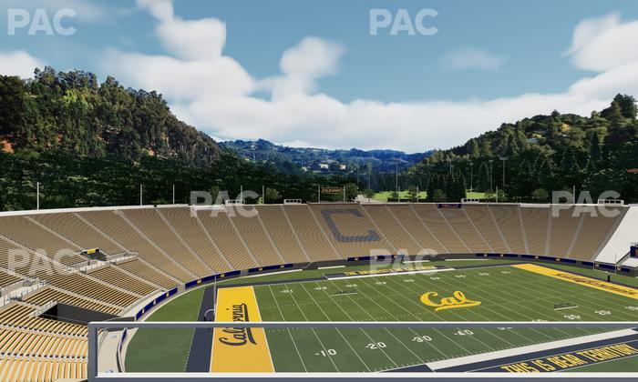 California Memorial Stadium - Section University Club 1 Seat View