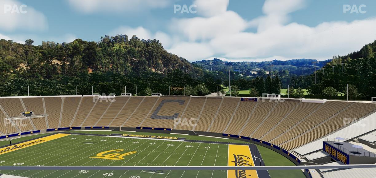 California Memorial Stadium - Section University Club 10 Seat View