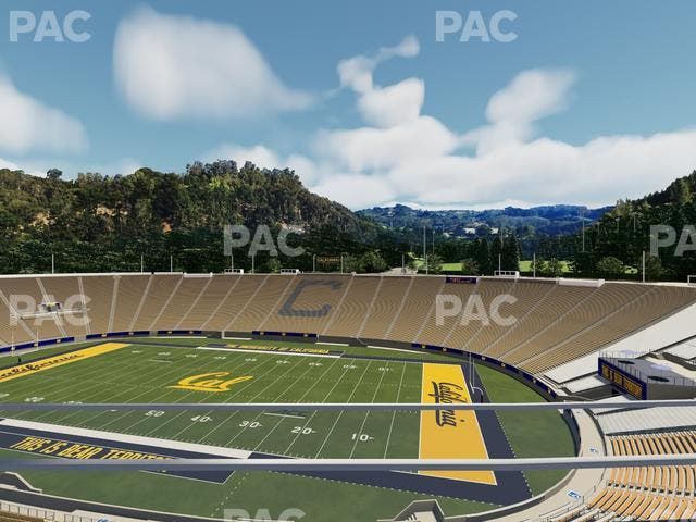 California Memorial Stadium - Section University Club 10 Seat View