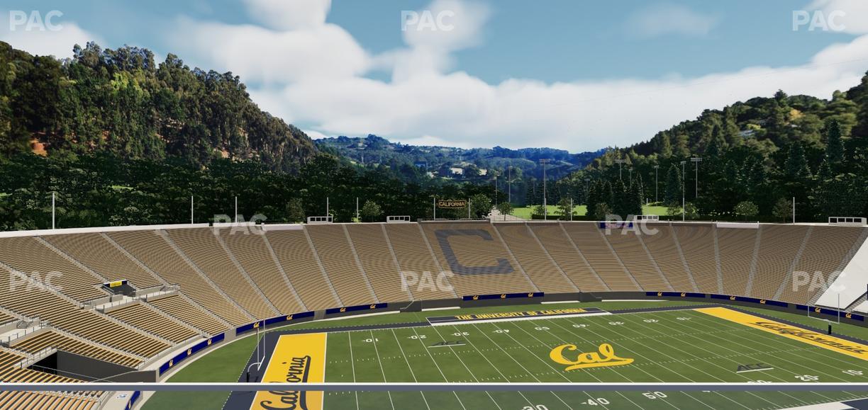 California Memorial Stadium - Section University Club 2 Seat View