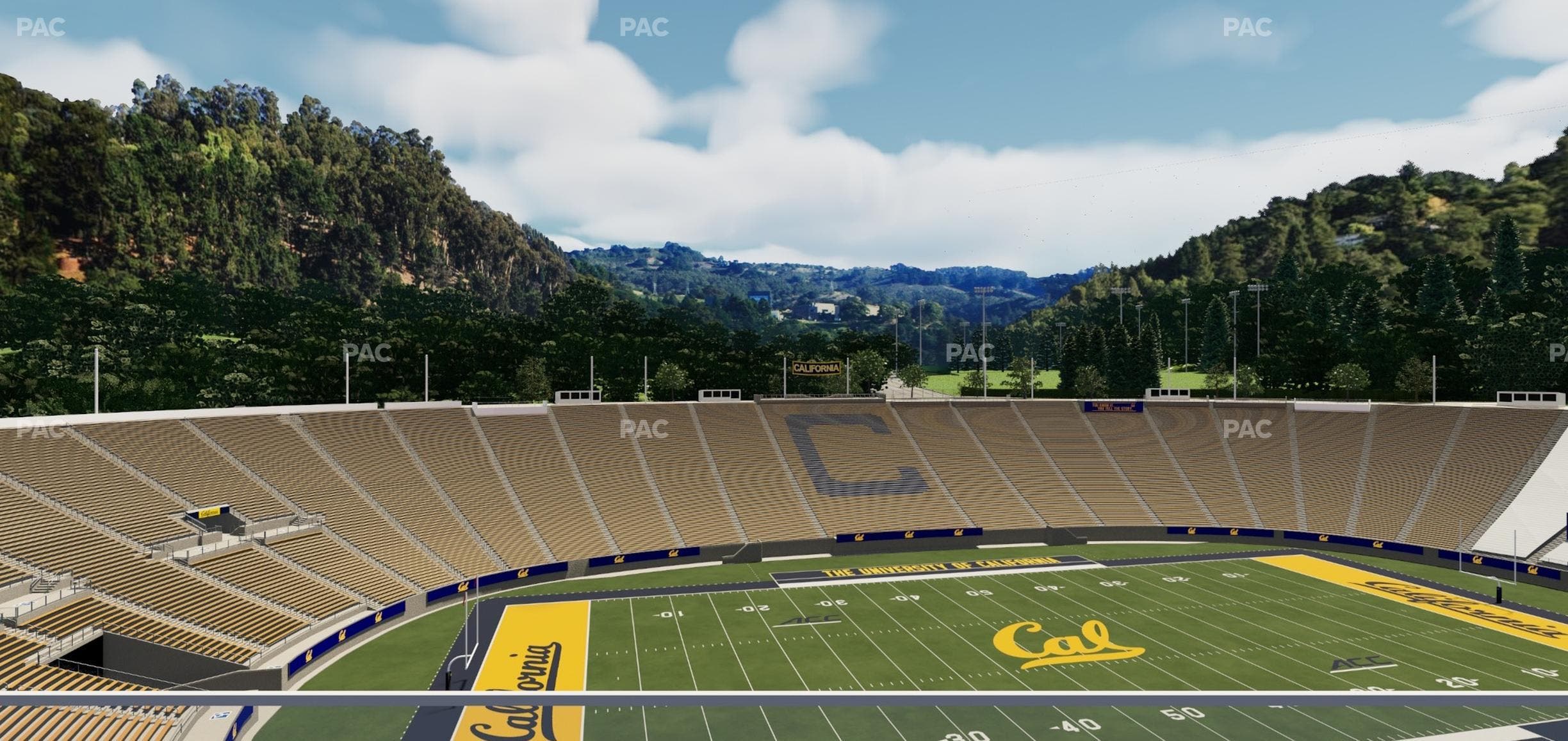 California Memorial Stadium - Section University Club 2 Seat View