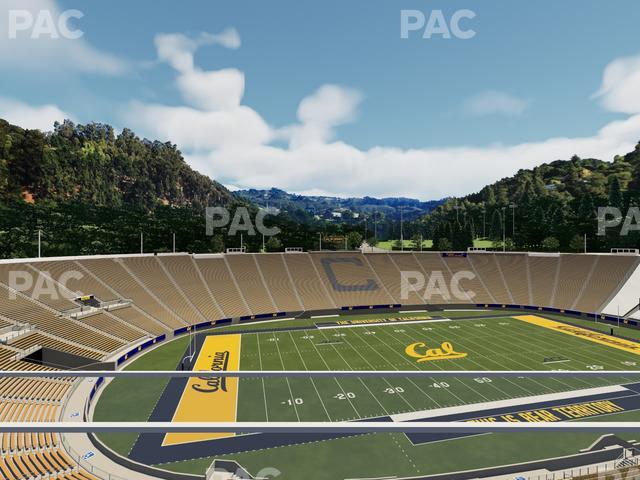 California Memorial Stadium - Section University Club 2 Seat View California Memorial Stadium - Section University Club 2 Seat View