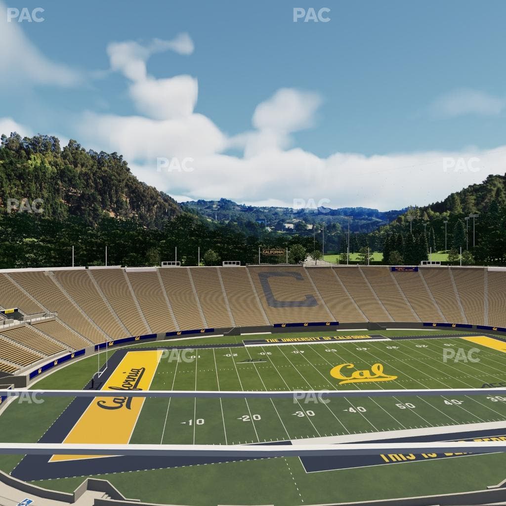 California Memorial Stadium - Section University Club 3 Seat View