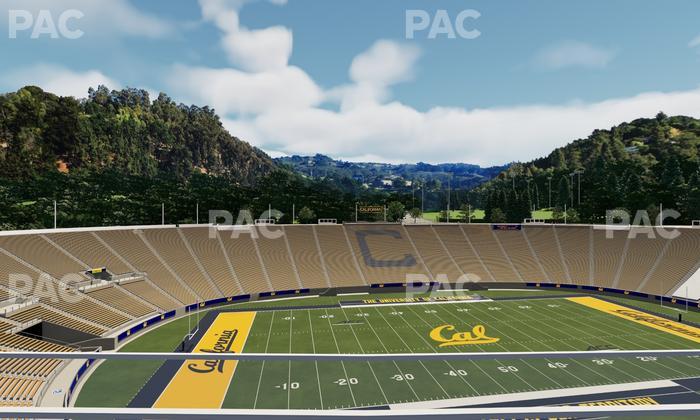 California Memorial Stadium - Section University Club 3 Seat View