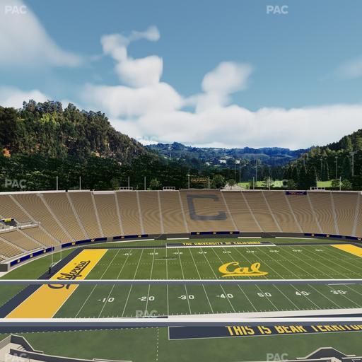 California Memorial Stadium - Section University Club 4 Seat View