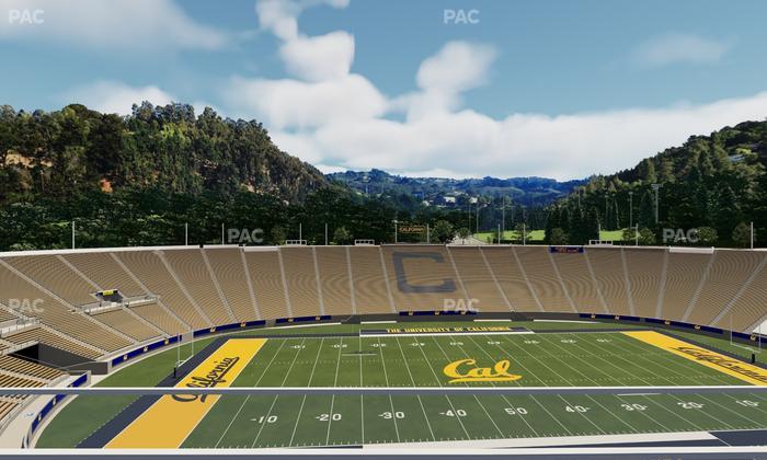 California Memorial Stadium - Section University Club 4 Seat View