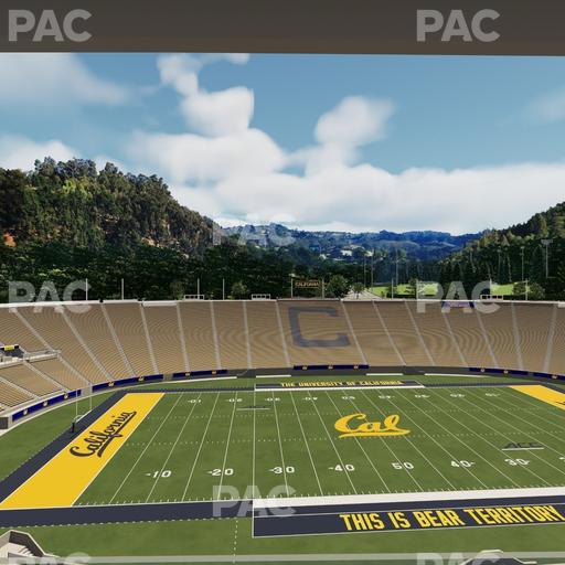California Memorial Stadium - Section University Club 4 Seat View