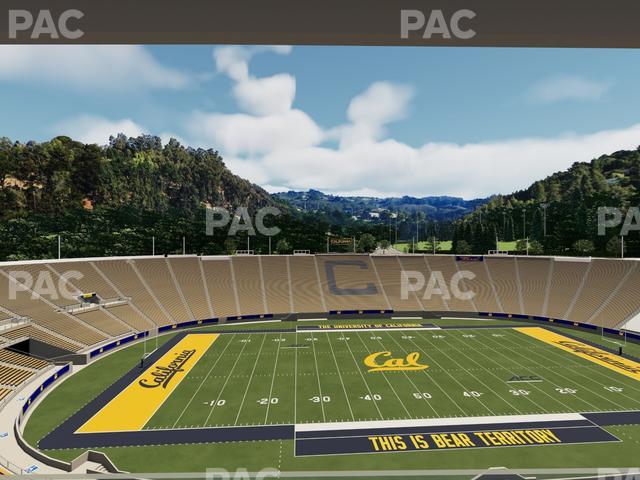 California Memorial Stadium - Section University Club 4 Seat View California Memorial Stadium - Section University Club 4 Seat View